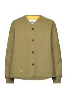 Cloud Harue Jacket Kviltad Jacka Khaki Green Mads Nørgaard