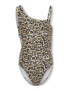 Kognina Cut Out Swimsuit Acc Baddräkt Badkläder Multi/patterned Kids O...