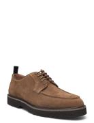 7160 Shoes Business Laced Shoes Brown TGA By Ahler