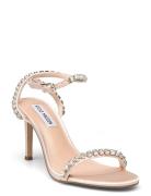 Jazzy Belle Sandal Sandal Med Klack Cream Steve Madden