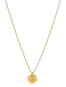 Compass Necklace Halsband Smycken Gold Samie