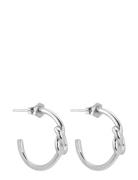 Knot Mini Hoops Accessories Jewellery Earrings Hoops Silver SOPHIE By ...