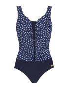 Swimsuit Jennifer Baddräkt Badkläder Navy Damella Of Sweden