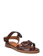 Sandals Platta Sandaler Brown Billi Bi