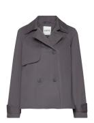 Raya-M Trench Coat Rock Grey MbyM