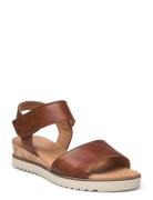 Wedge Sandal Platta Sandaler Brown Gabor