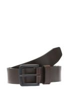 Jack & J S Jacroma Leather Belt Noos Brun