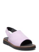 Sandals - Flat - Open Toe - Op Shoes Summer Shoes Sandals Purple ANGUL...