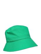 Pclally May Bucket Hat Accessories Headwear Bucket Hats Green Pieces