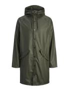 Jack & J S Jjeurban Rain Coat Noos Khaki Green