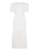 Sequin Smock Puffy Dress Maxiklänning Festklänning White ROTATE Birger...