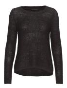 Onlgeena Xo L/S Pullover Knt Noos Tops Knitwear Jumpers Black ONLY