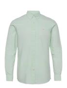 Douglas Shirt-Slim Fit Designers Shirts Casual Green Morris