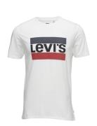 Sportswear Logo Graphic 84 Spo Tops T-shirts Short-sleeved White LEVI´...