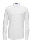 Featherweight Mesh Shirt Designers Shirts Casual White Polo Ralph Laur...