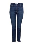 Plus High Rise Skinny Bottoms Jeans Skinny Blue Calvin Klein Jeans