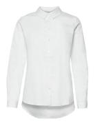 Kascarlet Shirt Tops Shirts Long-sleeved White Kaffe