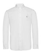 Custom Fit Oxford Shirt Tops Shirts Casual White Polo Ralph Lauren
