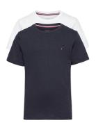 Tommy Hilfiger 2 Pk Ss Tee Multi/patterned