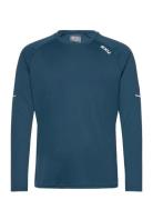 Aero Long Sleeve Sport T-shirts Long-sleeved Blue 2XU