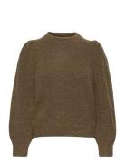 Alphagz Pullover Noos Tops Knitwear Jumpers Brown Gestuz