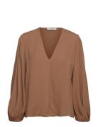 IVY OAK Beth Blouses & Tunics Brun