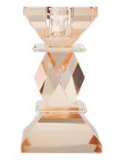 C'est Bon Crystal Candle Holder Orange