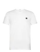 Piece T-Shirt Tops T-shirts Short-sleeved White Les Deux