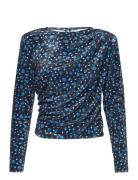 Objalona L/S Top 124 Tops Blouses Long-sleeved Multi/patterned Object