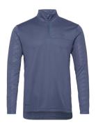 Mt Half Zi Ls Sport Sweat-shirts & Hoodies Sweat-shirts Navy Adidas Te...