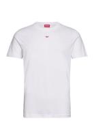 T-Diegor-D T-Shirt Tops T-shirts Short-sleeved White Diesel