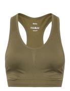 ZEBDIA Seamless Bra Khaki Green