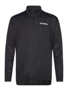 Terrex Multi Half-Zip Long-Sleeve Top Sport Sweat-shirts & Hoodies Swe...