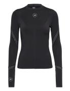 Asmc Tpr Ls Sport T-shirts & Tops Long-sleeved Black Adidas By Stella ...