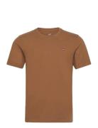 Ss Original Hm Tee Dark Ginger Tops T-shirts Short-sleeved Brown LEVI´...