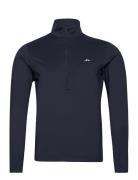 Luke Half Zip Mid Layer Sport Sweat-shirts & Hoodies Sweat-shirts Navy...