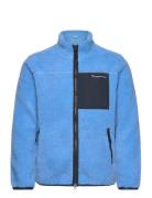 Teddy Fleece Zip Sweat - Grs/Vegan Tops Sweat-shirts & Hoodies Fleeces...