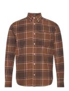 Jack & J S Jprblubrook Cord X-Mas Shirt L/S Ch Ln Brun