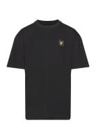 Over D Casuals Tee Tops T-shirts Short-sleeved Black Lyle & Scott Juni...