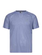 Metarun Ss Top Sport T-shirts Short-sleeved Blue Asics