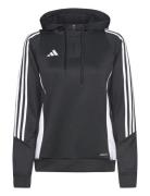 Tiro24 Trhoodw Sport Sweat-shirts & Hoodies Hoodies Black Adidas Perfo...