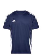 Tiro24 Jsy Sport T-shirts Short-sleeved Navy Adidas Performance