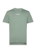 Terrex Multi T-Shirt Sport T-shirts Short-sleeved Green Adidas Terrex