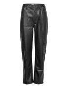 Tjw Julie Pleather Pant Bottoms Trousers Leather Leggings-Byxor Black ...