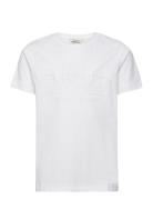 Tonal As Ss T-Shirt Tops T-shirts Short-sleeved White GANT