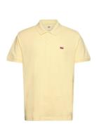 Levis Hm Polo French Vanilla Tops Polos Short-sleeved Yellow LEVI´S Me...