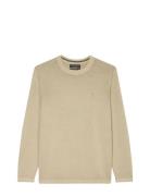 Pullover Long Sleeve Tops Knitwear Round Necks Beige Marc O'Polo