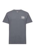 Ww Tee Tops T-shirts Short-sleeved Grey Lee Jeans