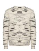 Bapo Designers Knitwear Round Necks Cream IRO