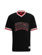 Duava Designers T-shirts Short-sleeved Black HUGO